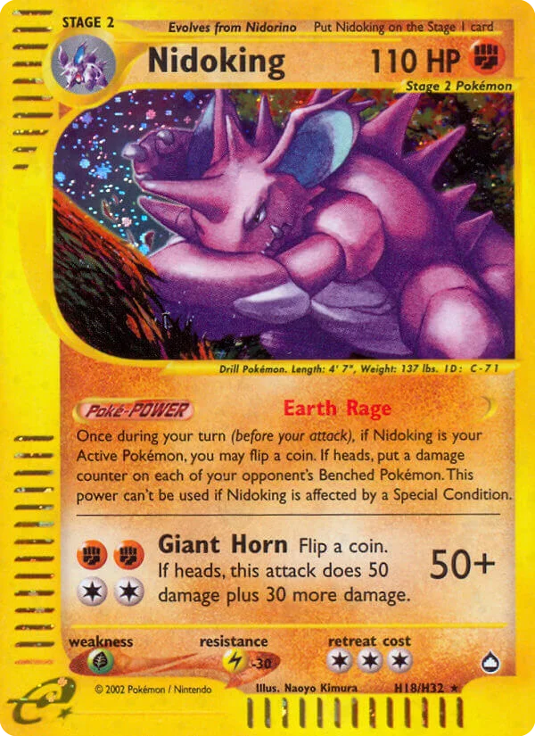 Nidoking · Aquapolis