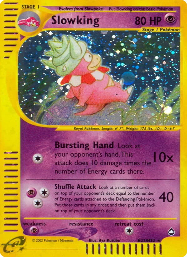 Slowking · Aquapolis