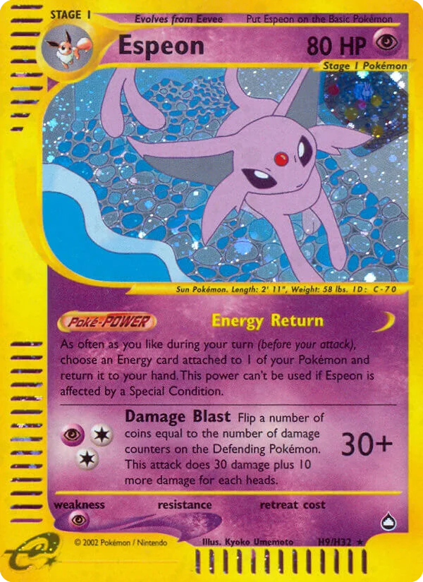 Espeon · Aquapolis