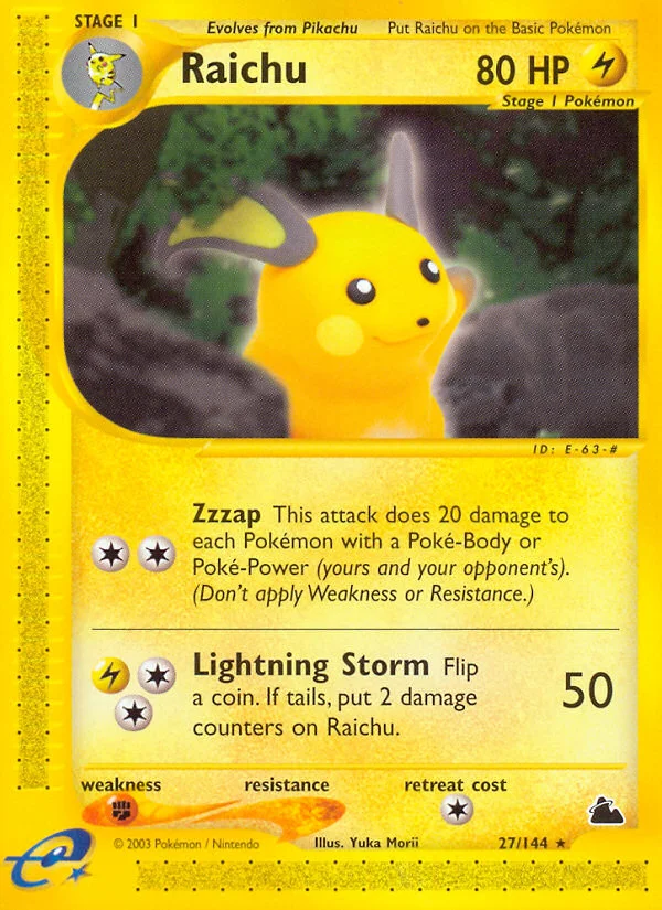 Raichu · Skyridge