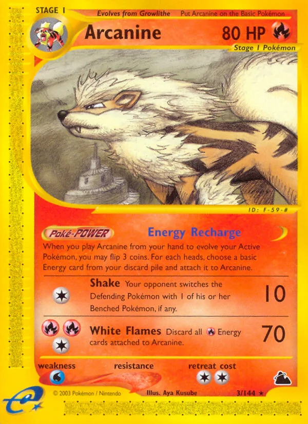 Arcanine · Skyridge