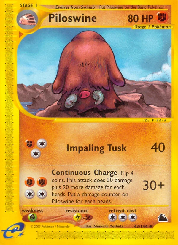 Piloswine · Skyridge