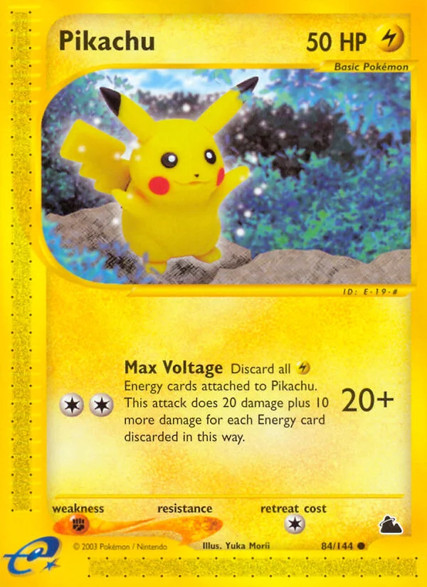 Pikachu · Skyridge
