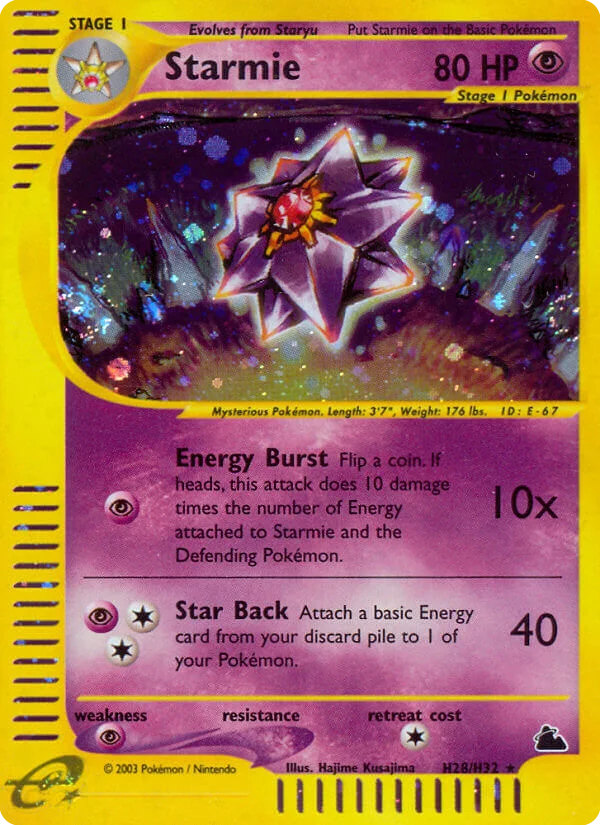 Starmie · Skyridge
