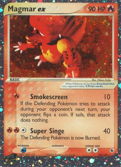 Magmar ex · Ruby & Sapphire