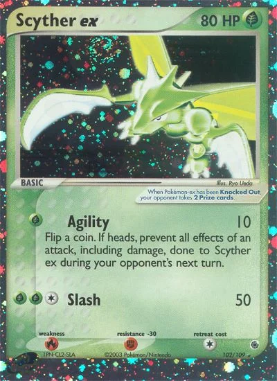 Scyther ex · Ruby & Sapphire