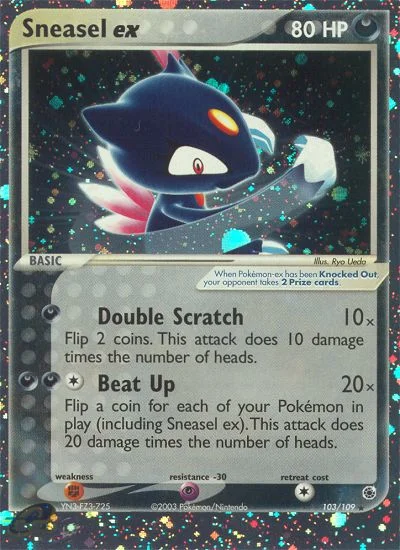 Sneasel ex · Ruby & Sapphire