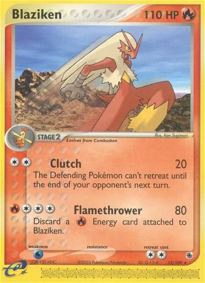 Blaziken · Ruby & Sapphire
