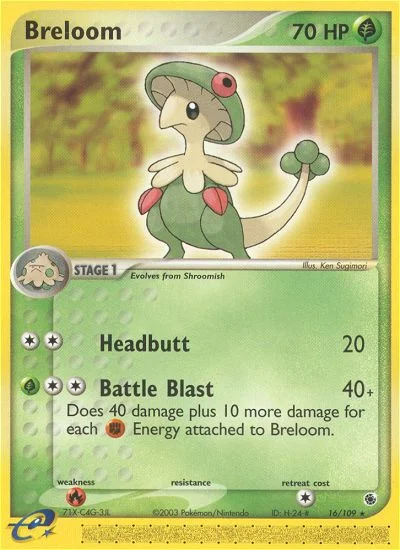 Breloom · Ruby & Sapphire