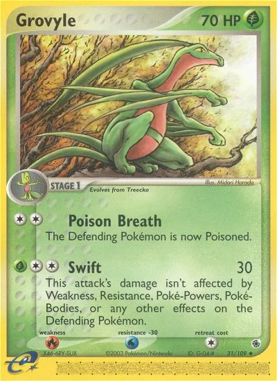 Grovyle · Ruby & Sapphire