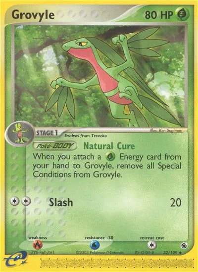 Grovyle · Ruby & Sapphire