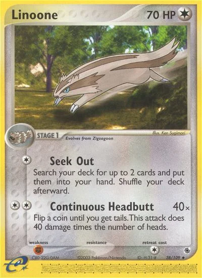 Linoone · Ruby & Sapphire