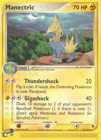 Manectric · Ruby & Sapphire