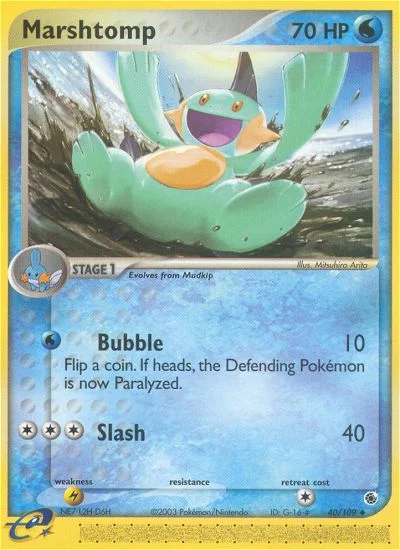 Marshtomp · Ruby & Sapphire