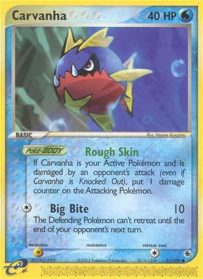 Carvanha · Ruby & Sapphire