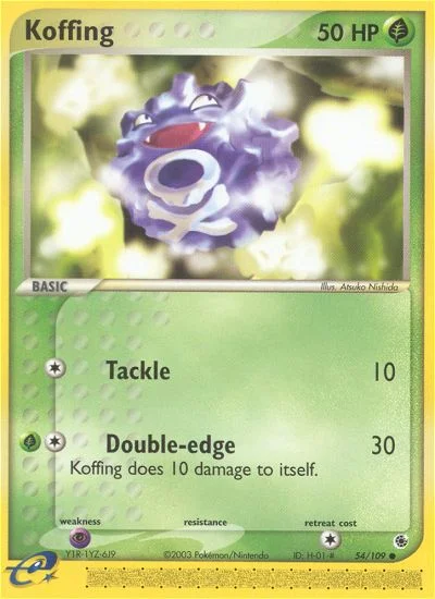 Koffing · Ruby & Sapphire