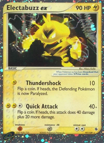 Electabuzz ex · Ruby & Sapphire