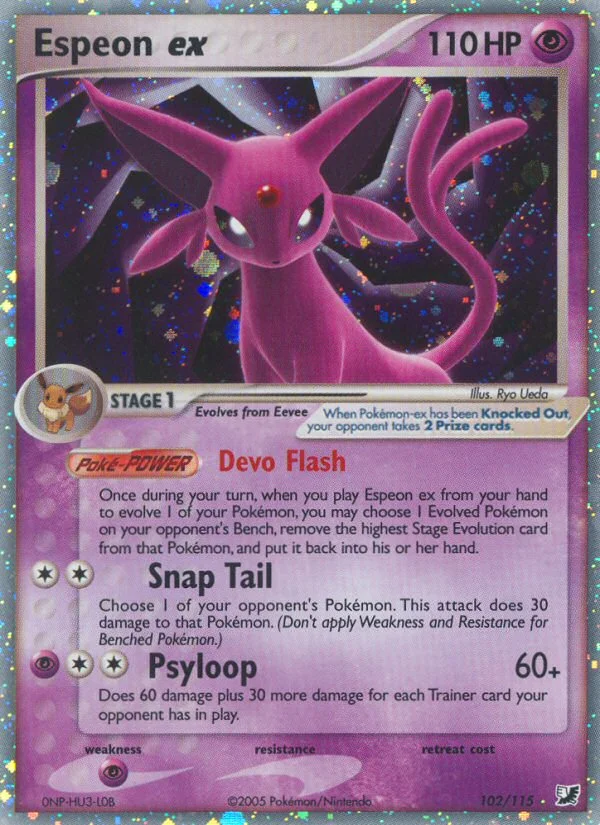 Espeon ex · Unseen Forces