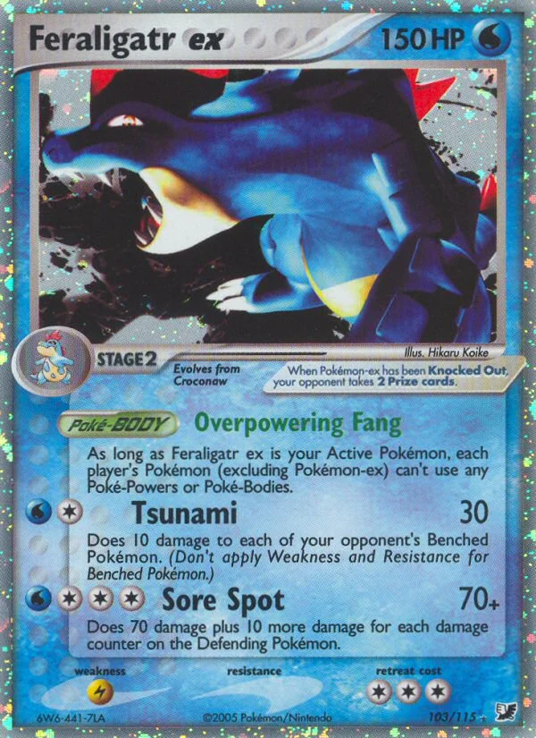 Feraligatr ex · Unseen Forces