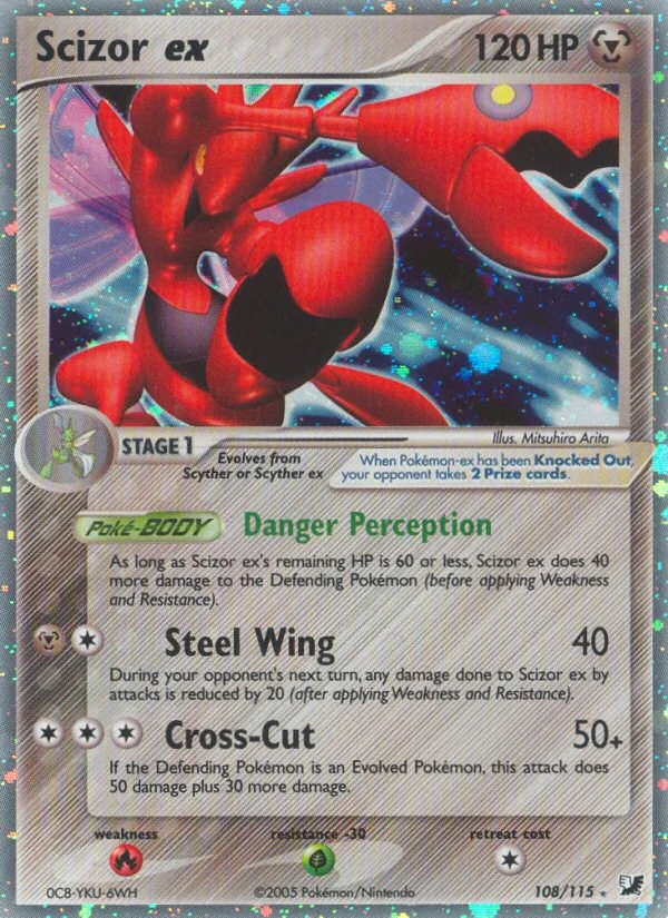 Scizor ex · Unseen Forces