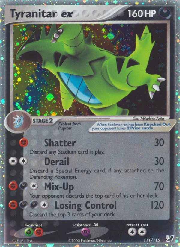 Tyranitar ex · Unseen Forces