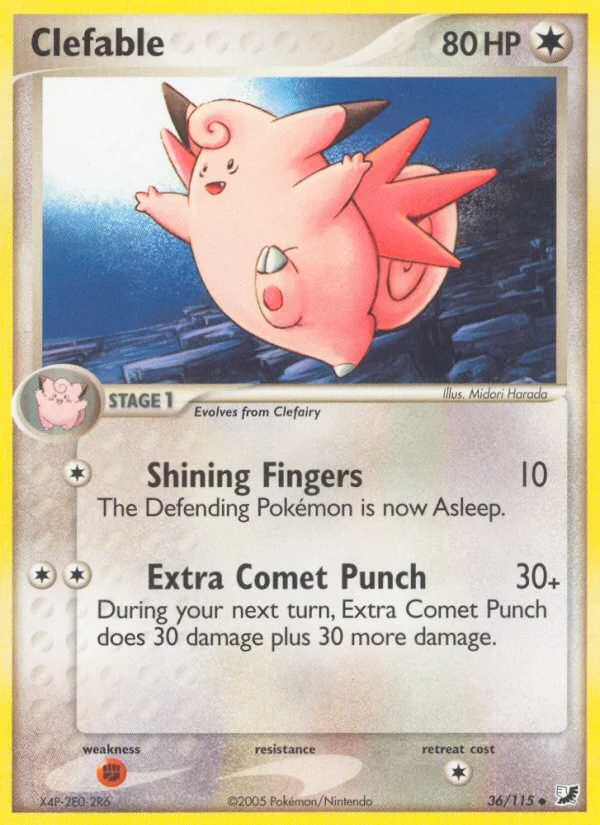 Clefable · Unseen Forces