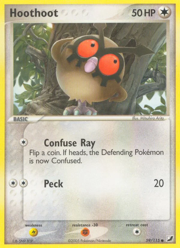 Hoothoot · Unseen Forces