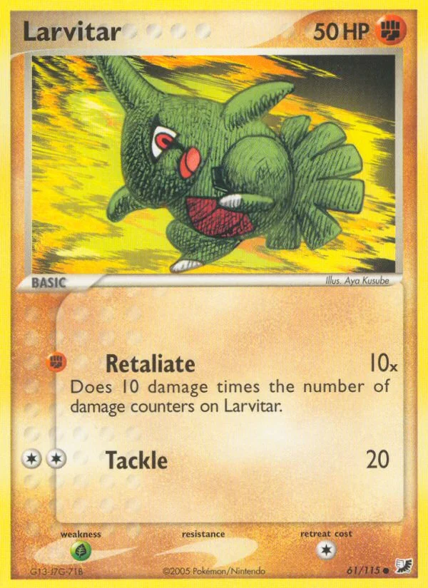 Larvitar · Unseen Forces