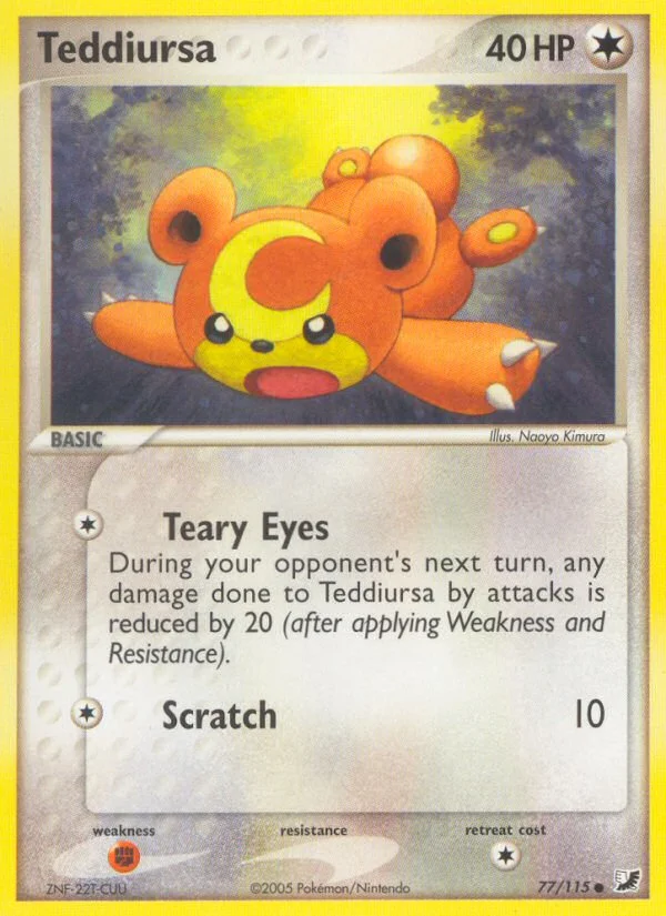 Teddiursa · Unseen Forces