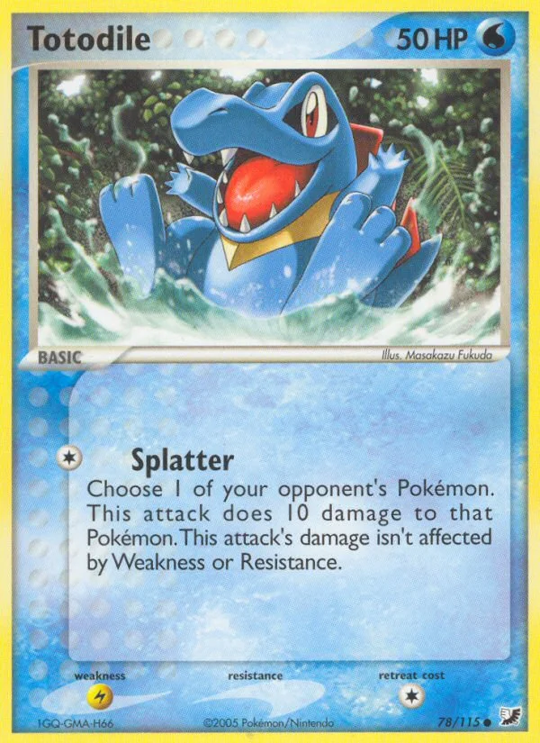 Totodile · Unseen Forces