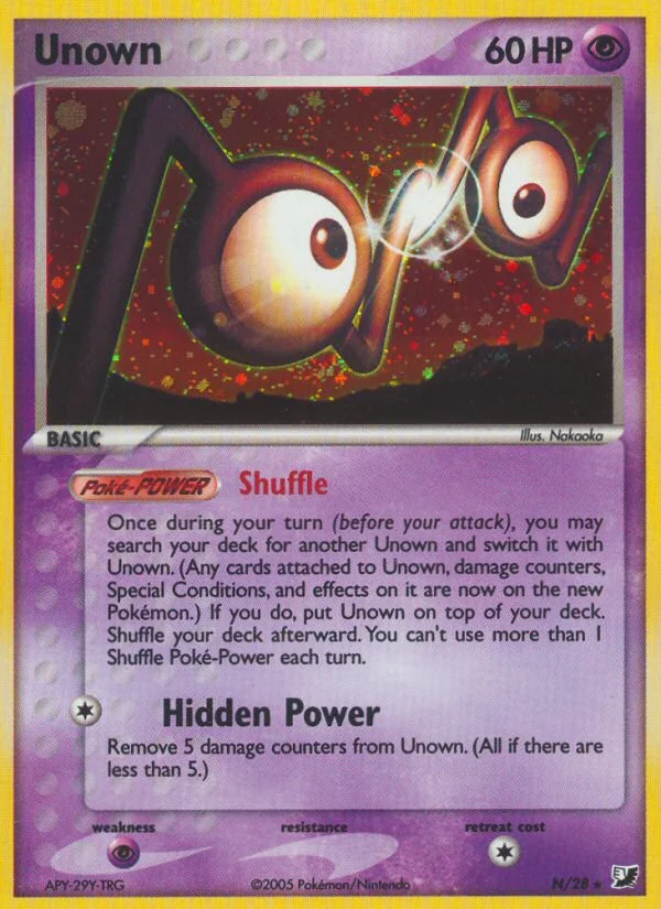 Unown · Unseen Forces