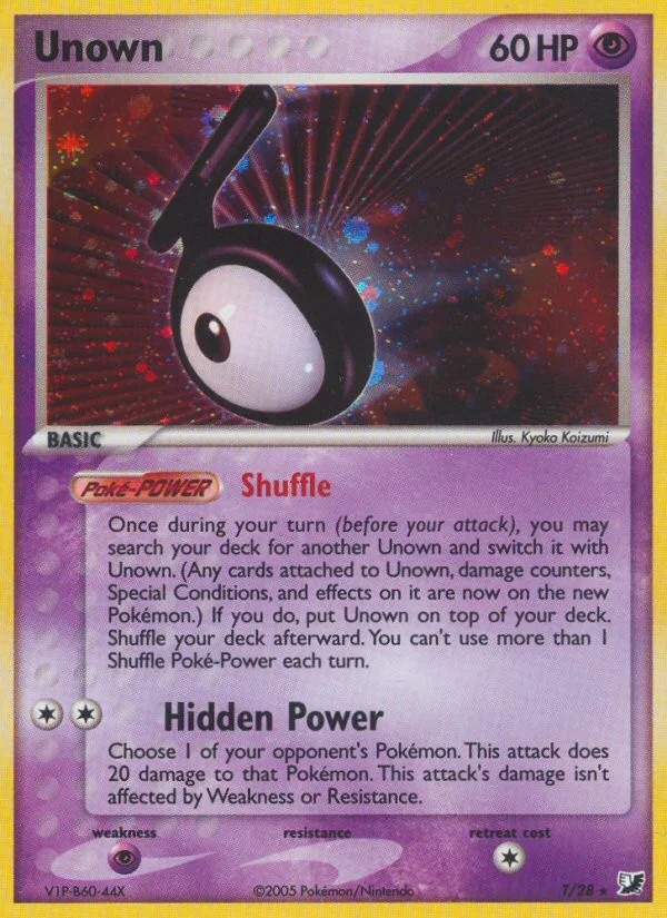Unown · Unseen Forces