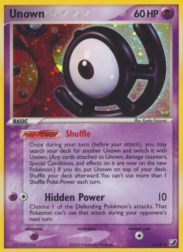 Unown · Unseen Forces