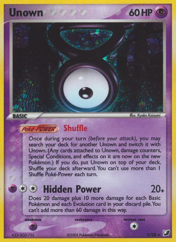 Unown · Unseen Forces