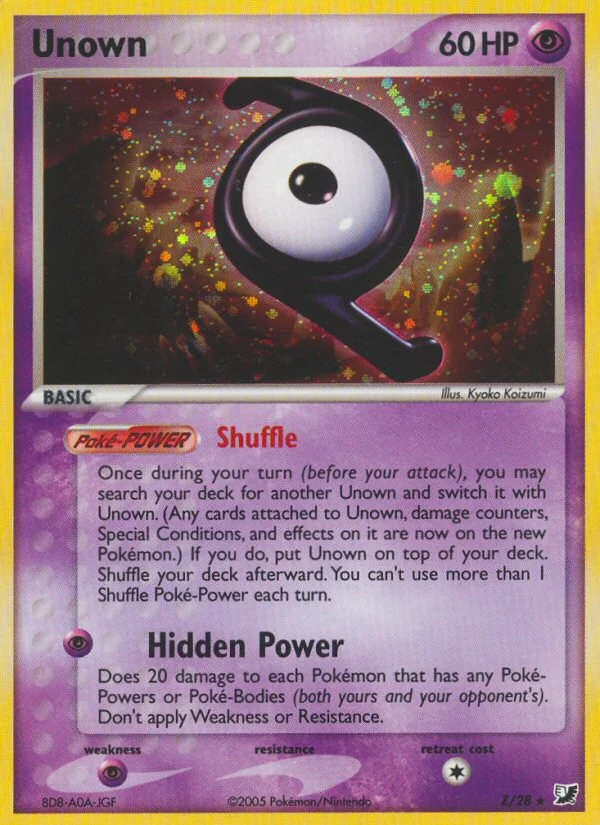 Unown · Unseen Forces