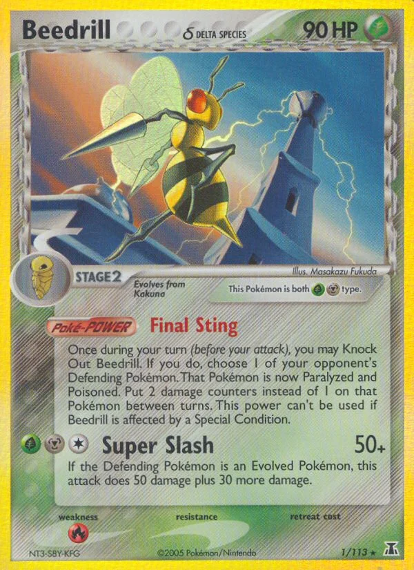 Beedrill δ · Delta Species