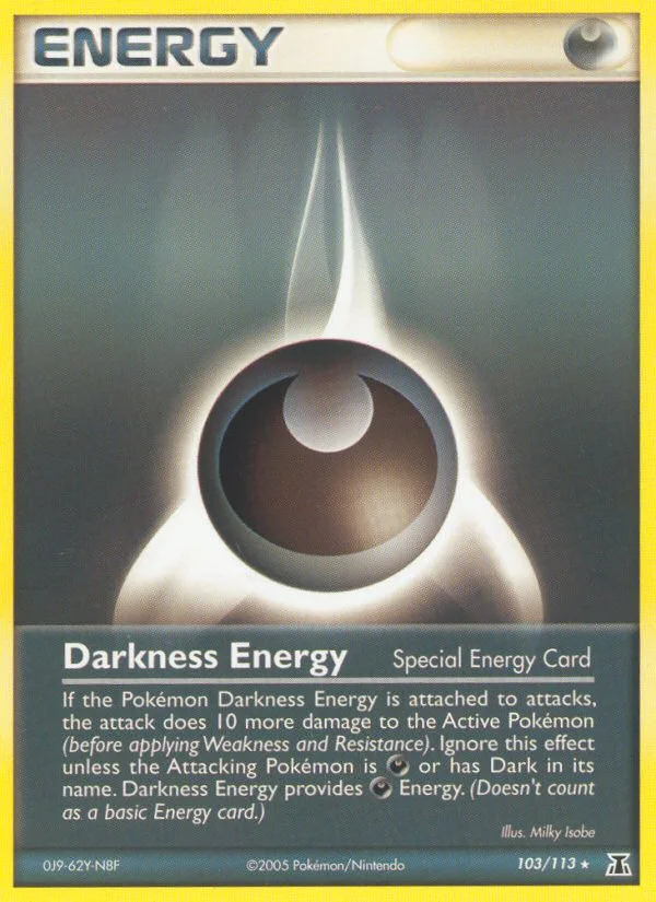 Darkness Energy · Delta Species