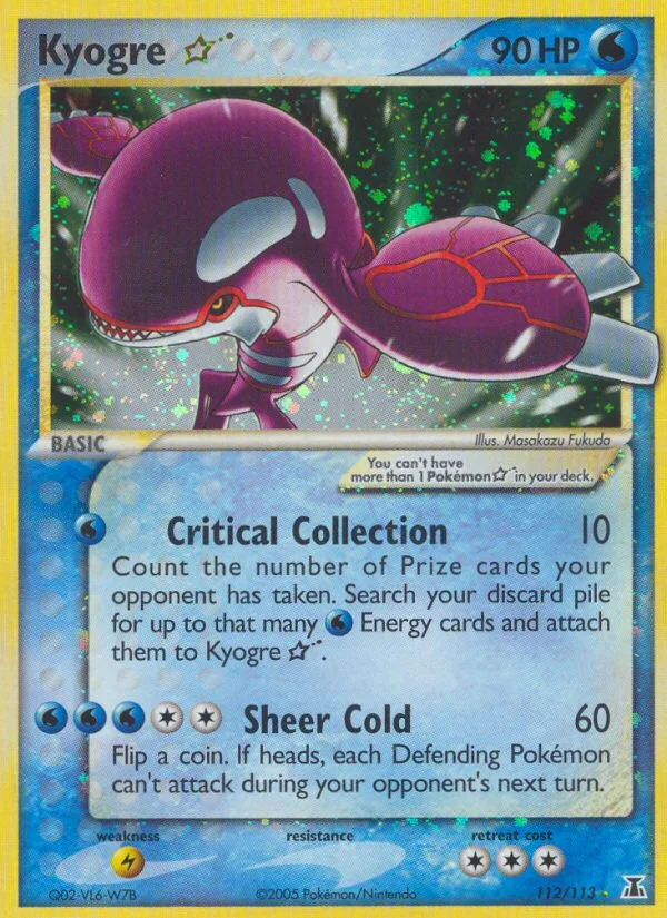 Kyogre ☆ · Delta Species