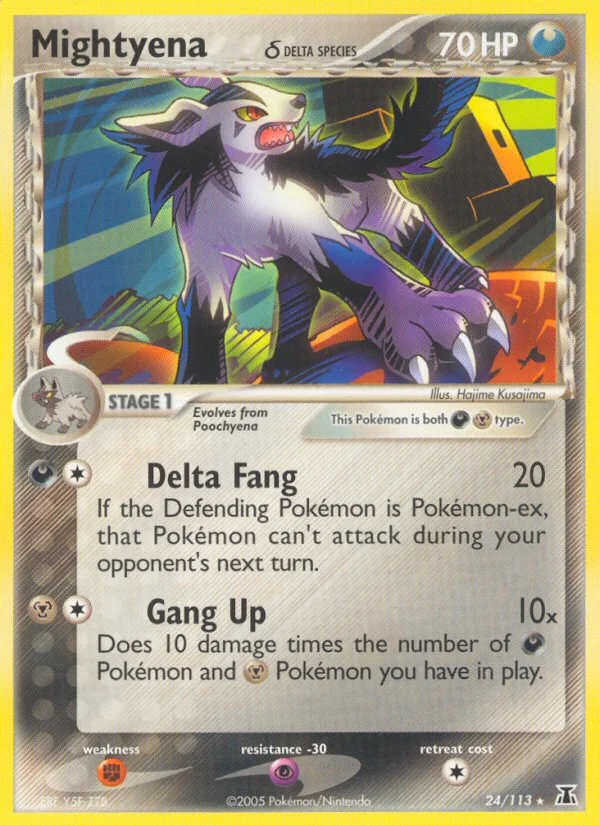Mightyena δ · Delta Species