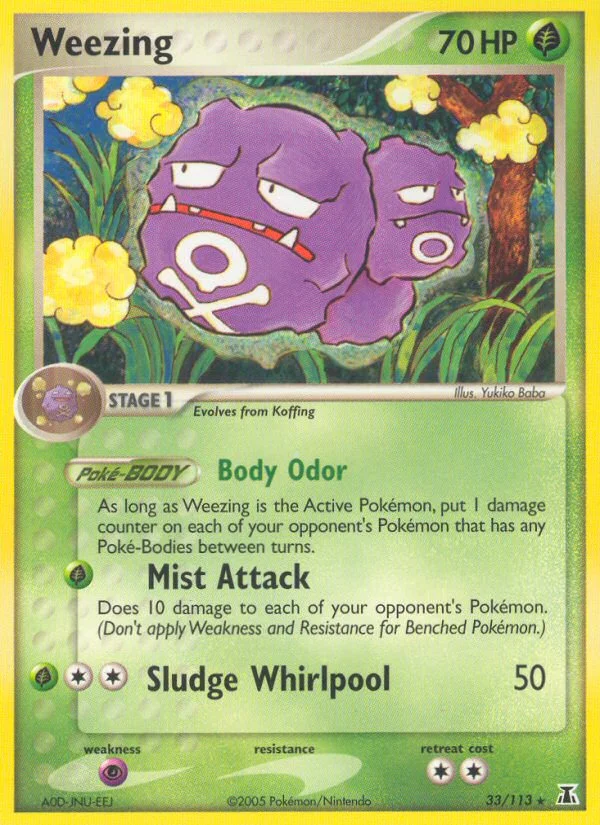 Weezing · Delta Species
