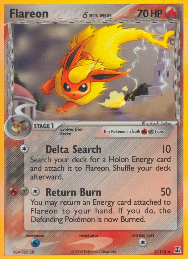 Flareon δ · Delta Species