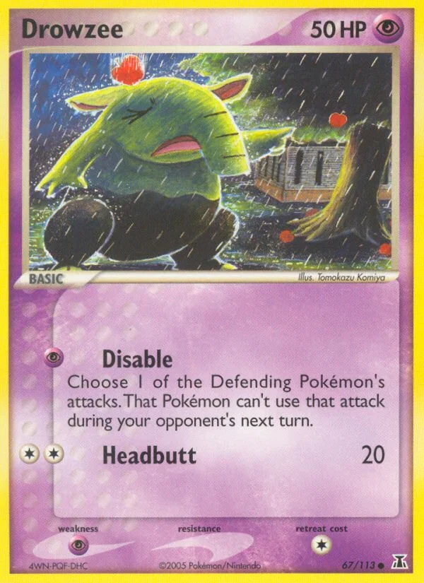 Drowzee · Delta Species