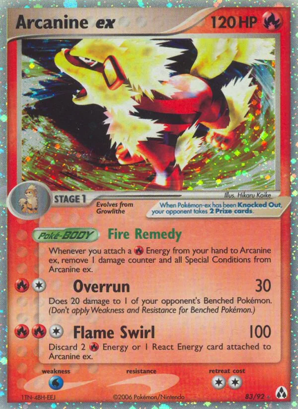 Arcanine ex · Legend Maker