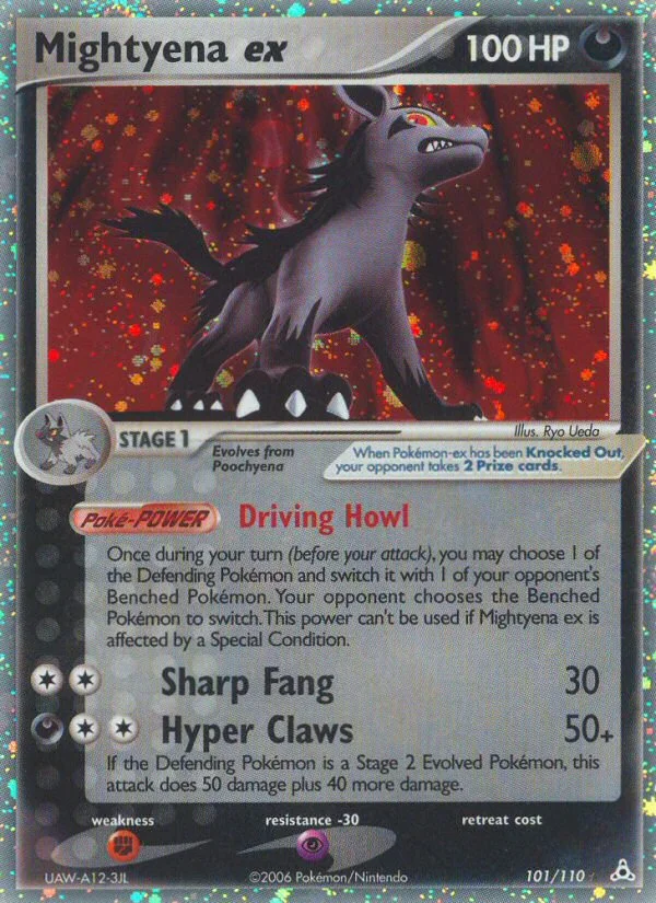 Mightyena ex · Holon Phantoms