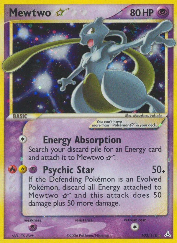 Mewtwo ☆ · Holon Phantoms