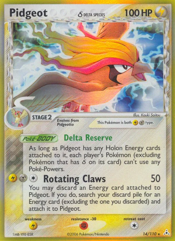 Pidgeot δ · Holon Phantoms