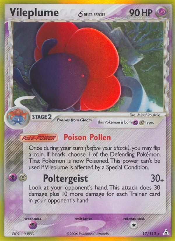 Vileplume δ · Holon Phantoms