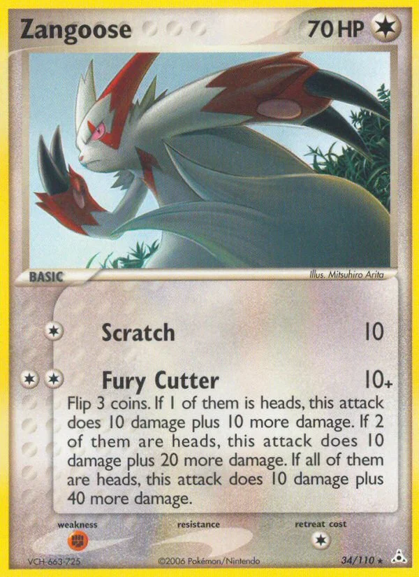 Zangoose · Holon Phantoms