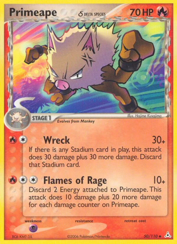 Primeape δ · Holon Phantoms