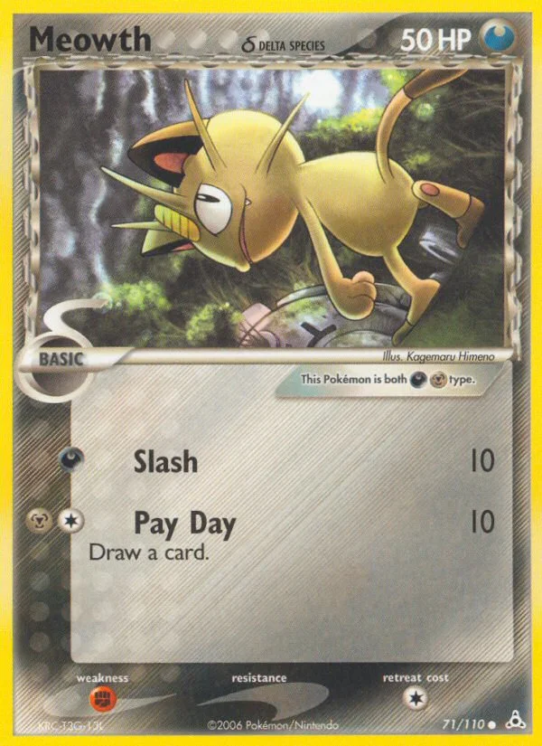 Meowth δ · Holon Phantoms